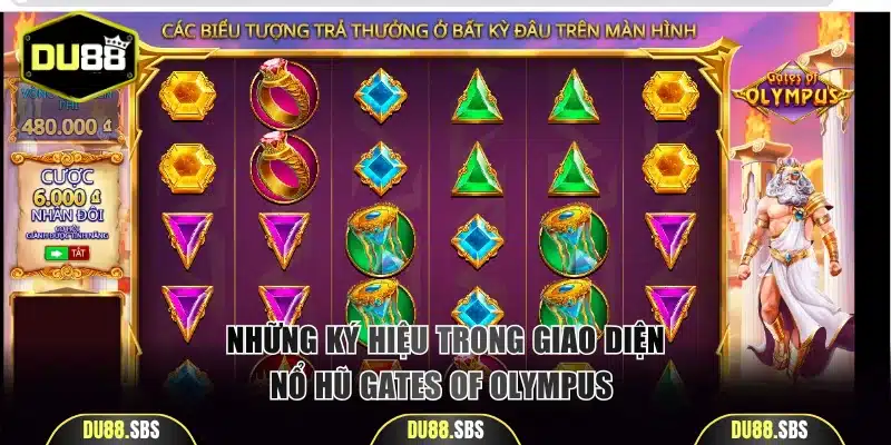 Ký hiệu trong Gates of Olympus cần biết